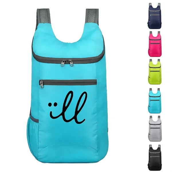 Large Capacity Foldable Multi-Pocket Backpack