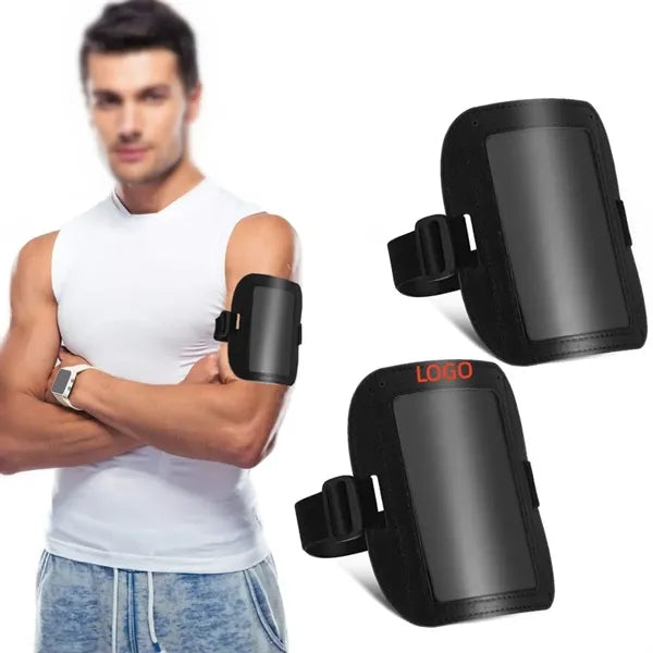 Arm business card holder