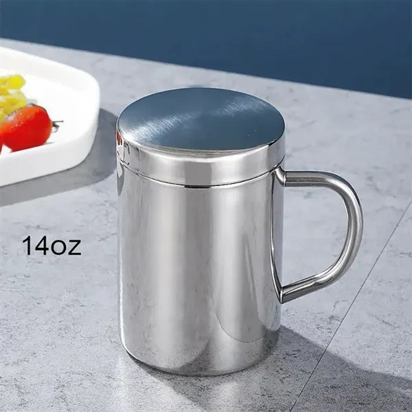 14 oz. Stainless Steel Insulated Coffee Mug