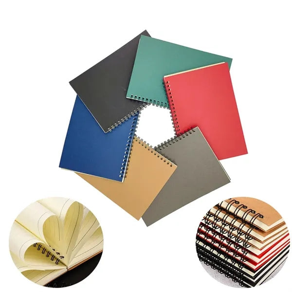Kraft Paper Spiral Notebook