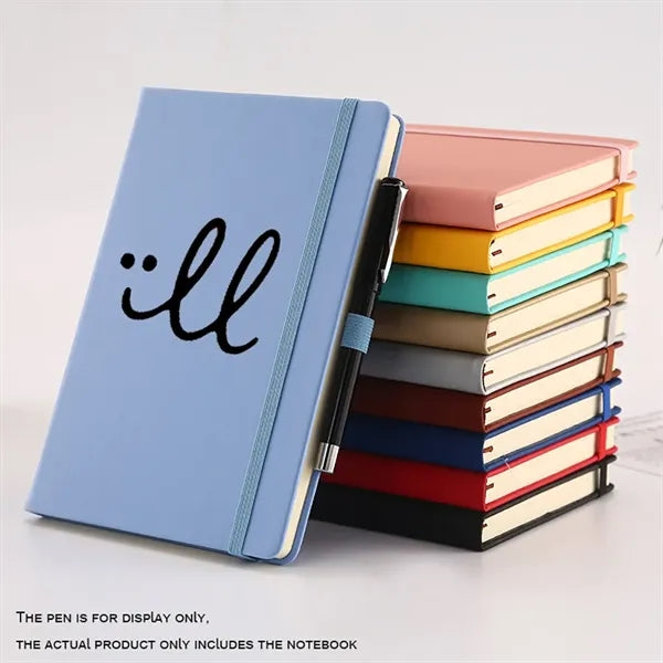 A5 Leather Hardcover Notebook