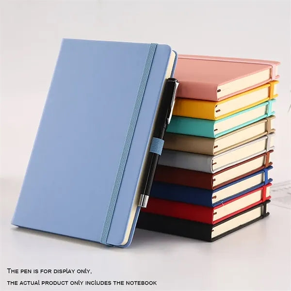 A5 Leather Hardcover Notebook