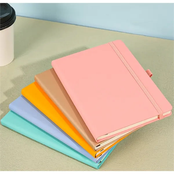 A5 Leather Hardcover Notebook
