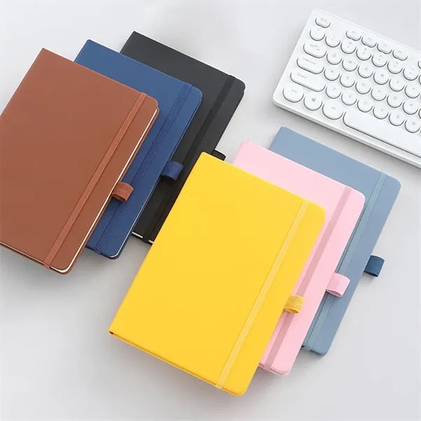 A5 Leather Hardcover Notebook