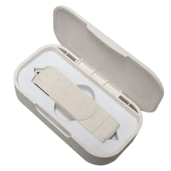 Eco-Friendly Wheat Straw USB Drive, USB 3.0