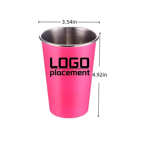 Stainless Steel Shatterproof Stackable Drinking Cup