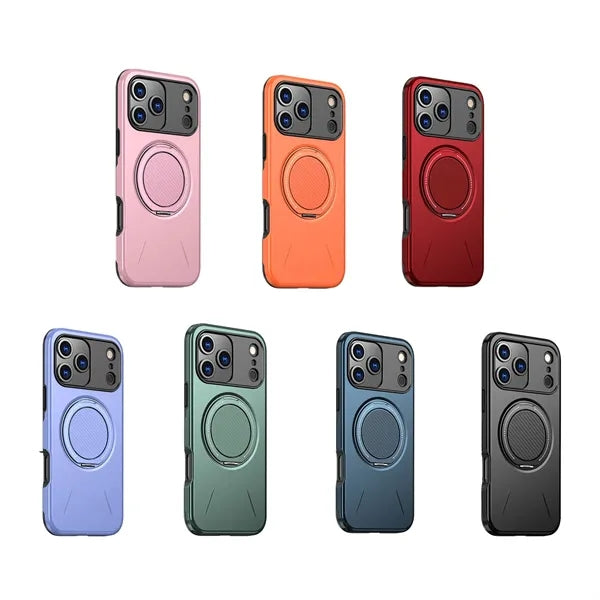 IPhone 17 Air Rotatable Stand Magnetic Protective Case
