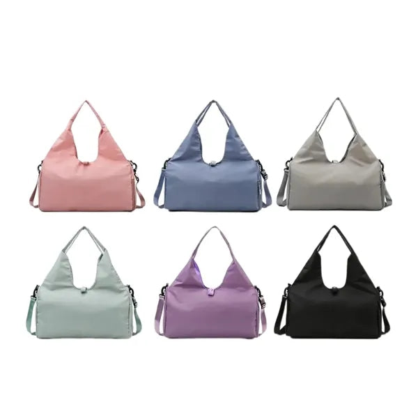 Waterproof Gym Yoga Tote Bag with Shoes Compartment