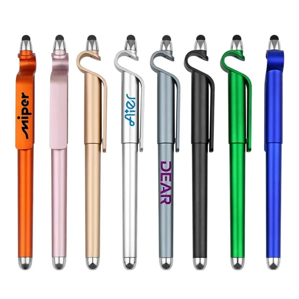 3-in-1 Ballpoint Pen with Touch Screen