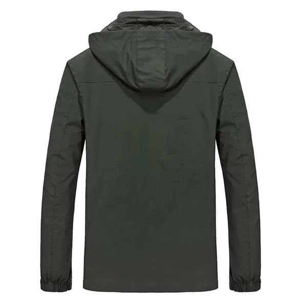 Logo Casual Outdoor Coat Men's Utility Jacket