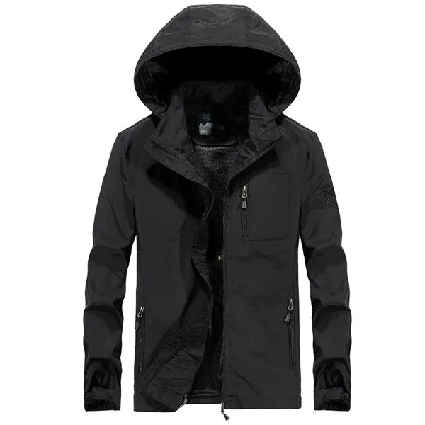 Logo Casual Outdoor Coat Men's Utility Jacket