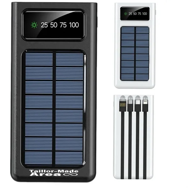 20000mAh Portable Power Bank Solar Charger