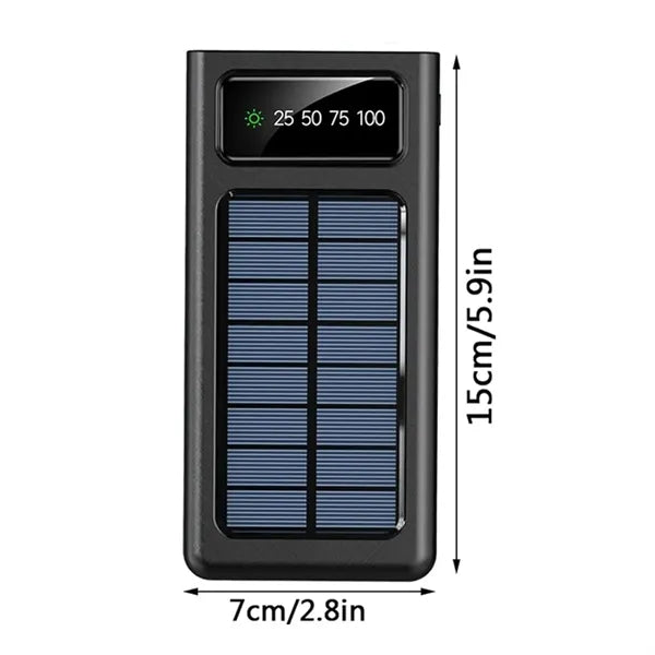 20000mAh Portable Power Bank Solar Charger