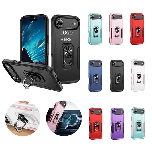 Magnetic iPhone 17 Pro Max Protective Case Rotating Stand