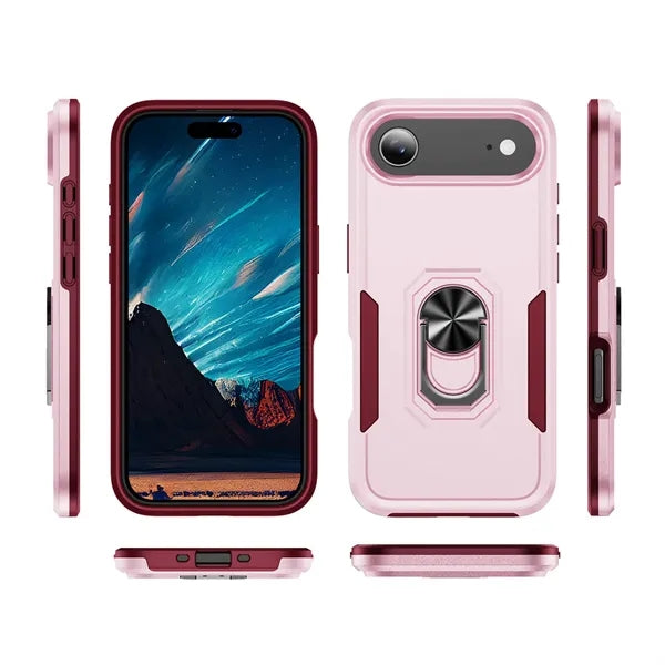 Magnetic iPhone 17 Pro Max Protective Case Rotating Stand