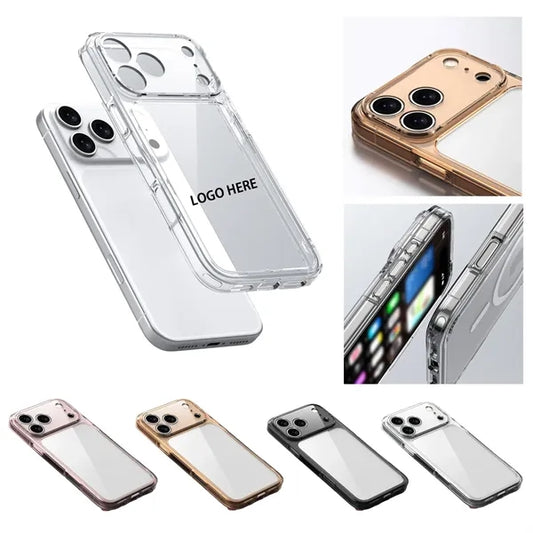 Transparent iPhone 17 Pro Max Shockproof Protective Case