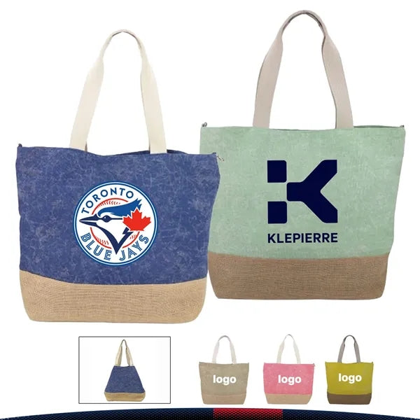 Smbio Jute Tote Bag