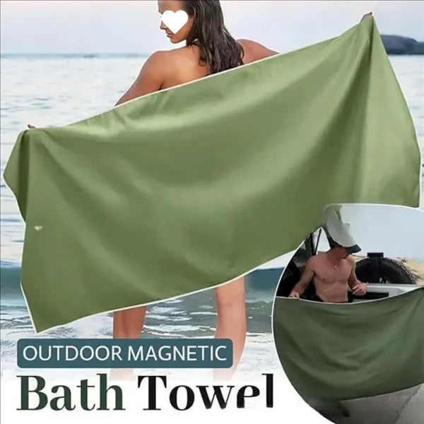 Comfortable Magnetic Bath Towel