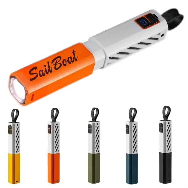 Portable Outdoor Zoom High-Intensity Flashlight