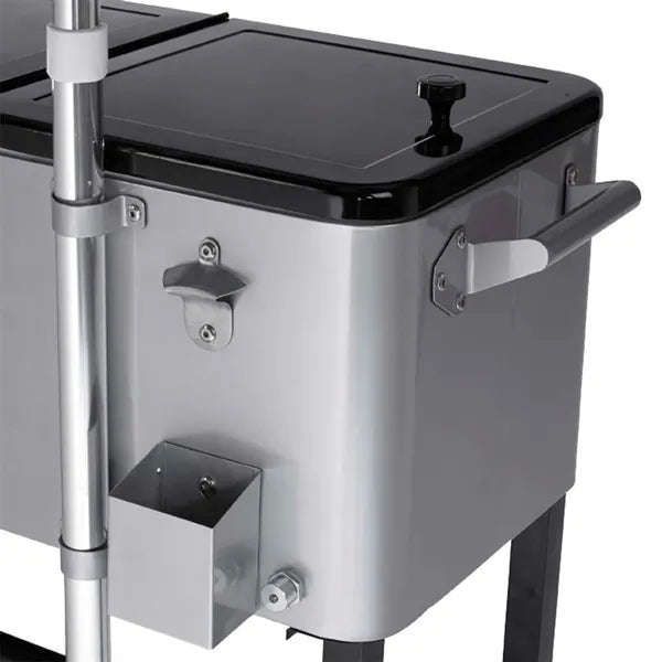Rolling Cooler Vending Cart, Front Imprint