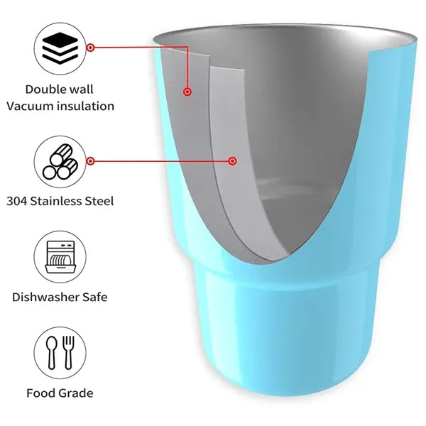 3 oz Mini Tumbler Shot Glass with Straw and Lid