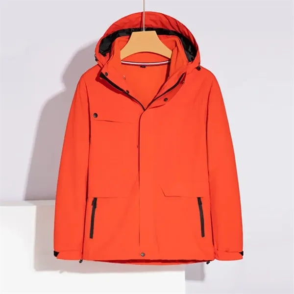 3in1 Winter Windbreaker Jacket Waterproof Fleece Coats