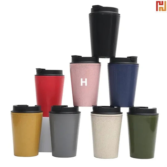 12OZ Wheat Straw Coffee Cup