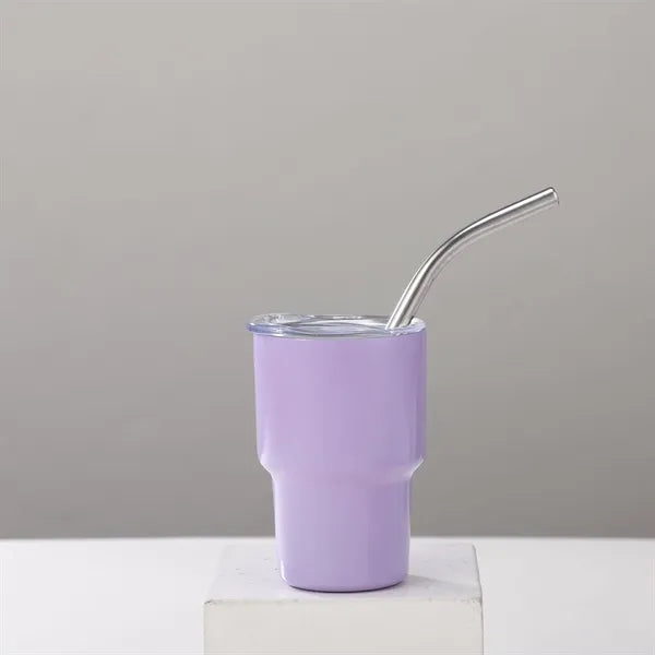 2Oz Mini Tumbler with Straw