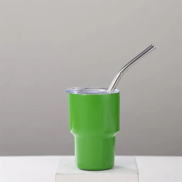2Oz Mini Tumbler with Straw