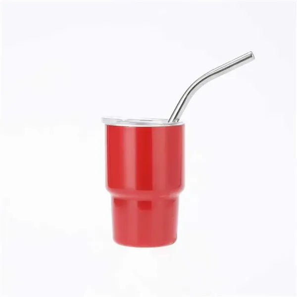 2Oz Mini Tumbler with Straw