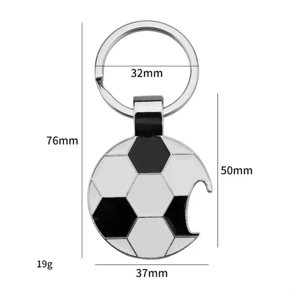 Soccer Themed Key Chain