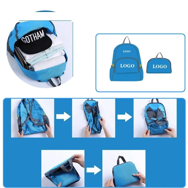 Foldable Ultra-Lightweight Backpack for Travel & Daily Use