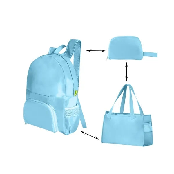 Foldable Dual-Purpose Backpack