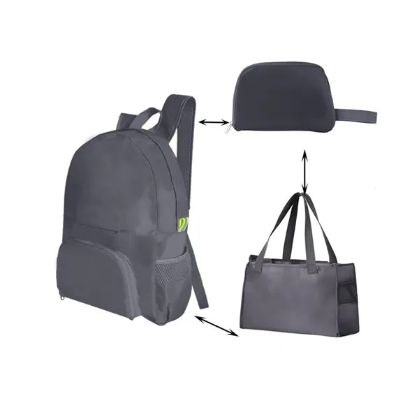 Foldable Dual-Purpose Backpack