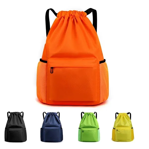 Waterproof Sports Drawstring Backpack