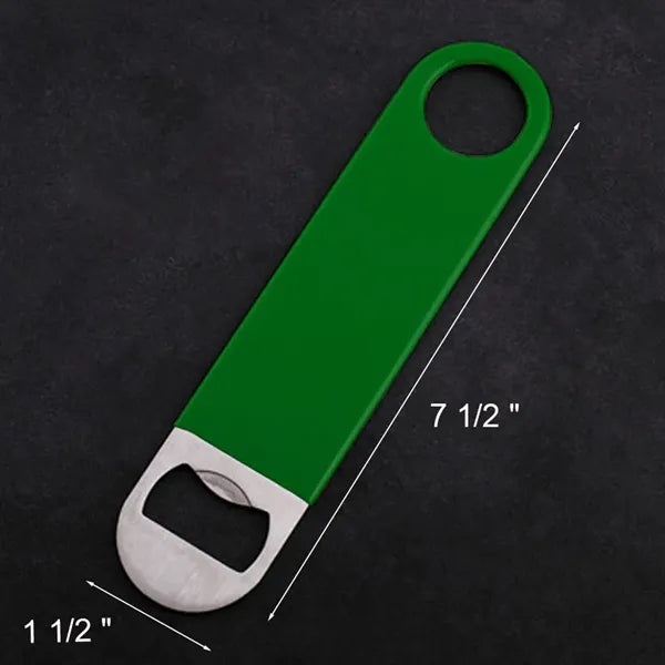 Stainless Steel Flat Beer Bottle Opener