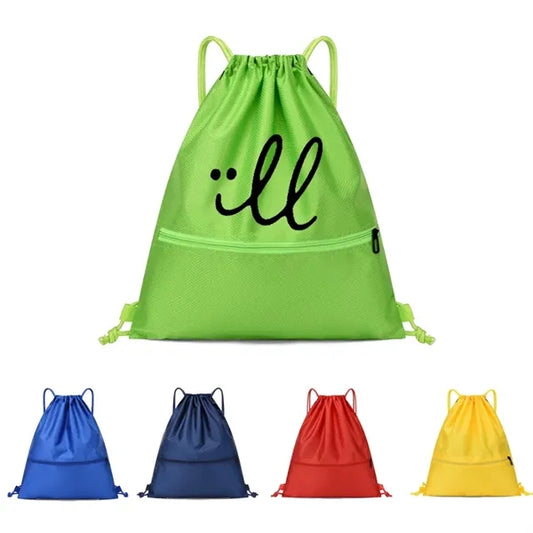 Honeycomb Pattern Sports Cinch String Bag