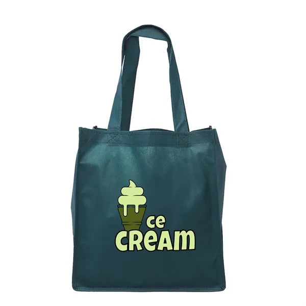 Non-Woven Polypropylene Tote - 12"W x 12.75"H x 8"D