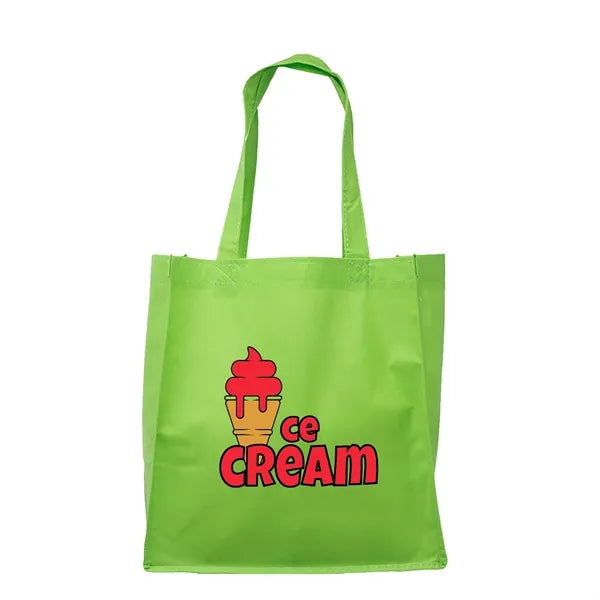Non-Woven Polypropylene Tote - 12"W x 12.75"H x 8"D