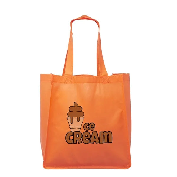 Non-Woven Polypropylene Tote - 12"W x 12.75"H x 8"D