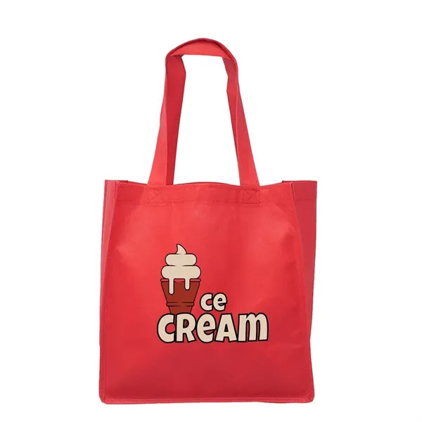 Non-Woven Polypropylene Tote - 12"W x 12.75"H x 8"D