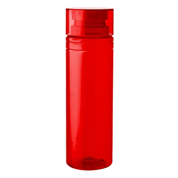 Cylindrical Plastic Water Bottles Single Wall 30 oz.