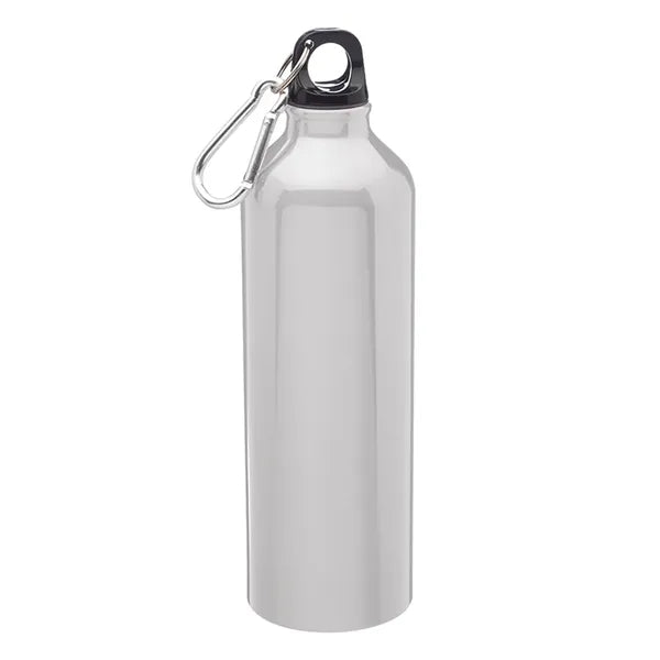 Aluminum Body Water Bottle - Carabiner Cap, 24 oz.