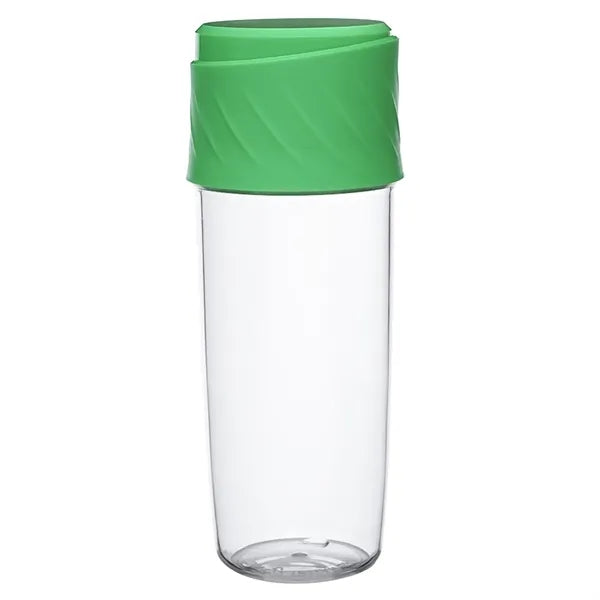 Sip-N-Snack Plastic Water Bottles 16 oz