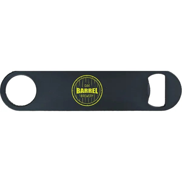 White Stainless Steel Bottle Opener