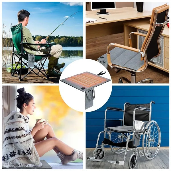 Foldable Heated Seat Cushion Stadium