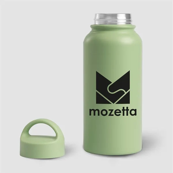 31oz. Double Wall Recycled Stainless Steel Bottle-Silkscreen