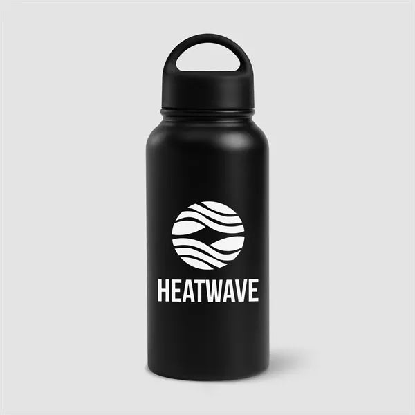 31oz. Double Wall Recycled Stainless Steel Bottle-Silkscreen