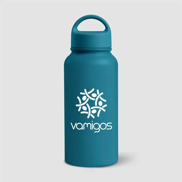 31oz. Double Wall Recycled Stainless Steel Bottle-Silkscreen