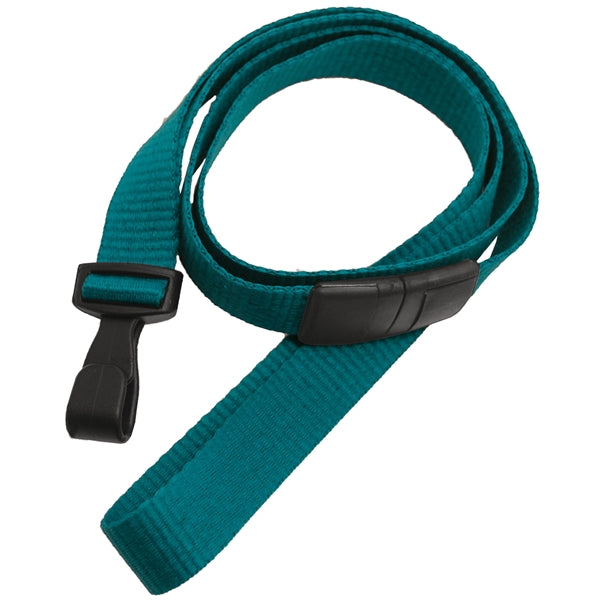 5/8" Blank Breakaway Lanyards with Wide Plastic Hook